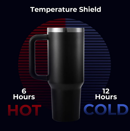 40oz Tumbler (Cream White/Iridescent)